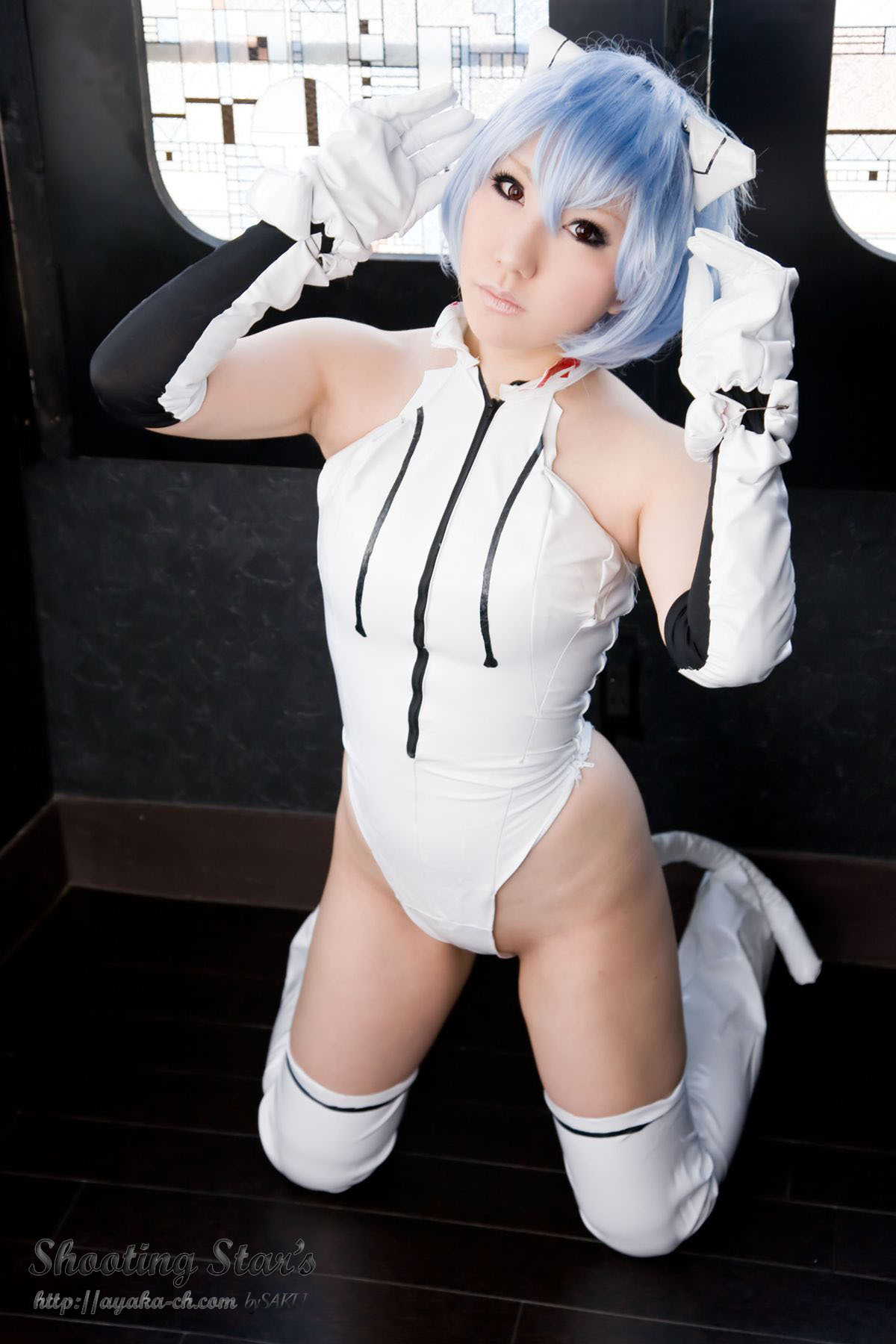 [Cosplay] 2013.03.26 Evangelion - Big Tits Rei Ayanami 1